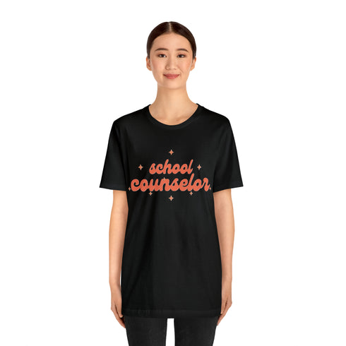 School Counselor Star Tee